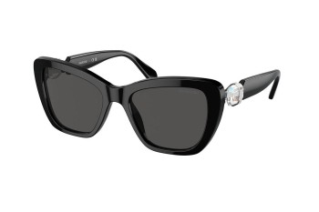 Sunglasses Swarovski SK6018 100187 Cat Eye Schwarz