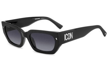 Sonnenbrille Dsquared2 ICON0017/S 807/9O Rechteck Schwarz