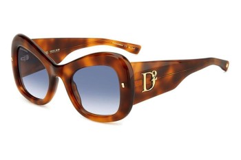 Sonnenbrille Dsquared2 D20137/S XNZ/08 Quadratisch Havanna