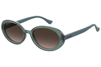 Sonnenbrille Havaianas CALHETAS 1ED/HA Oval Grün