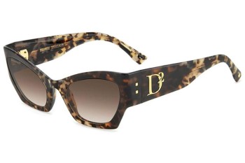 Sonnenbrille Dsquared2 D20132/S ACI/HA Cat Eye Havanna