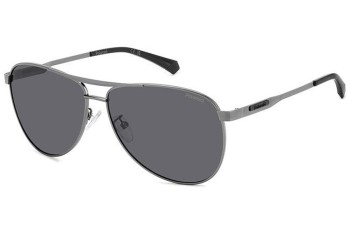 Sunglasses Polaroid PLD2160/G/S/X KJ1/M9 Polarized Pilot Grau