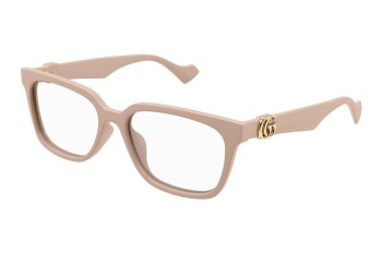 Glasses Gucci GG1537OK 003 Quadratisch Beige