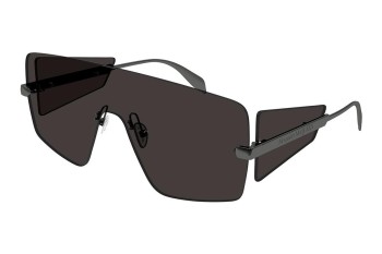 Sunglasses Alexander McQueen AM0460S 001 Monoscheibe | Shield Grau