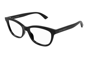 Glasses Alexander McQueen AM0461O 001 Cat Eye Schwarz