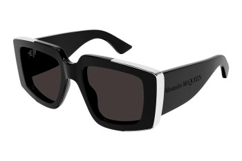 Sonnenbrille Alexander McQueen AM0446S 001 Quadratisch Schwarz