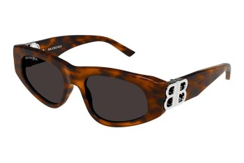 Sonnenbrille Balenciaga BB0095S 024 Cat Eye Havanna