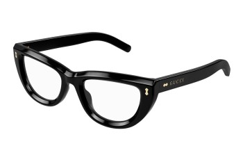 Brillen Gucci GG1521O 001 Cat Eye Schwarz