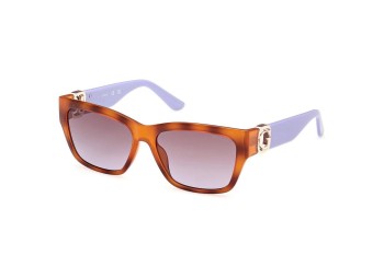 Sonnenbrille Guess GU00105 53Z Rechteck Havanna