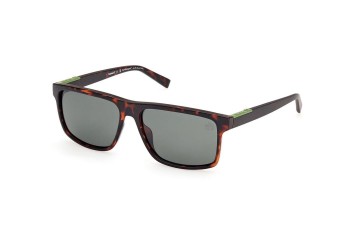 Sunglasses Timberland TB00008 52R Polarized Quadratisch Havanna