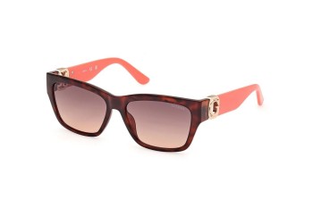 Sonnenbrille Guess GU00105 52F Rechteck Havanna