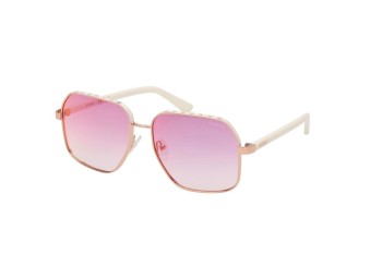 Sunglasses Guess GU00107 21Z Quadratisch Gold