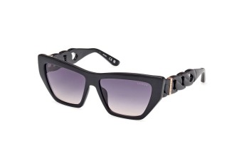 Sunglasses Guess GU00111 01B Cat Eye Schwarz