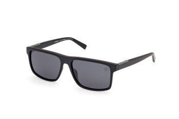 Sonnenbrille Timberland TB00006 02D Polarized Rechteck Schwarz