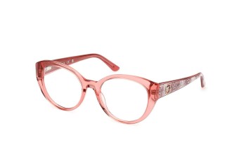 Glasses Guess GU50127 072 Rund Rosa