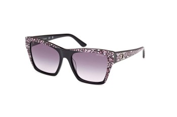 Sunglasses Guess GU00113 05B Quadratisch Schwarz