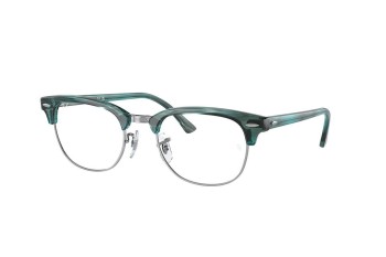 Glasses Ray-Ban Clubmaster RX5154 8377 Browline Silber