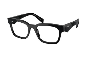 Glasses Prada PRA10V 16K1O1 Rechteck Schwarz