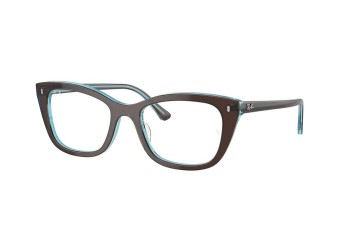 Brillen Ray-Ban RX5433 8366 Cat Eye Braun