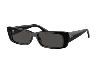 Sonnenbrille Ray-Ban RB4425 667787 Rechteck Schwarz