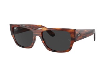 Sunglasses Ray-Ban Carlos RB0947S 954/48 Polarized Rechteck Havanna