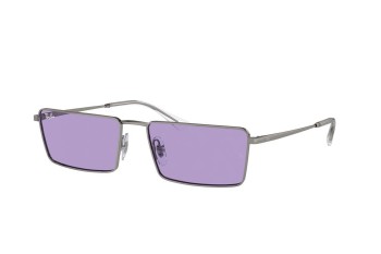 Sonnenbrille Ray-Ban RB3741 004/1A Rechteck Grau