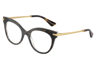 Glasses Dolce & Gabbana DG3392 3217 Cat Eye Havanna