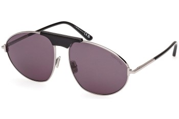 Sonnenbrille Tom Ford FT1095 14A Pilot Silber