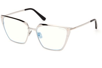 Glasses Tom Ford FT5945-B 016 Quadratisch Silber