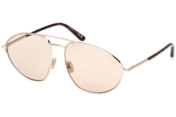 Sonnenbrille Tom Ford FT1095 28E Pilot Gold