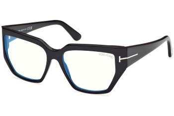 Glasses Tom Ford FT5951-B 001 Quadratisch Schwarz