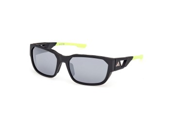 Sunglasses Adidas Sport SP0092 02C Rechteck Schwarz