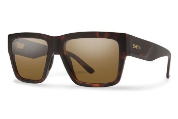 Sunglasses Smith LINEUP N9P/L5 Polarized Rechteck Havanna