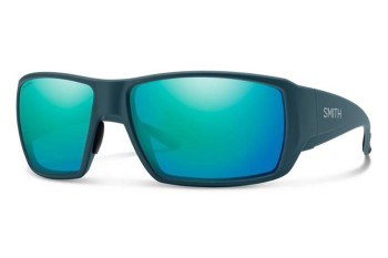 Sonnenbrille Smith GUIDECXL/S FJM/QG Polarized Rechteck Blau