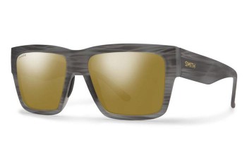 Sonnenbrille Smith LINEUP 2W8/QE Rechteck Grau