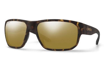 Sonnenbrille Smith ARVO B0Q/QE Oval Havanna