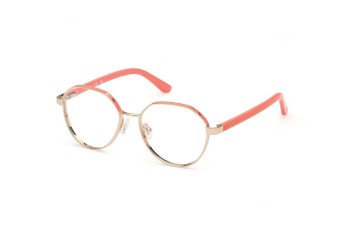 Glasses Guess GU50124 074 Rund Gold