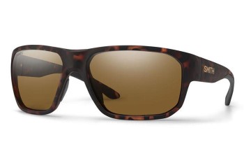 Sonnenbrille Smith ARVO N9P/L5 Polarized Oval Havanna