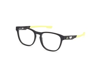 Glasses Adidas Sport SP5072 002 Rund Schwarz