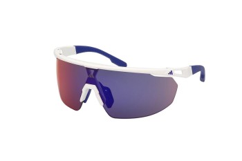 Sunglasses Adidas Sport SP0095 21Z Monoscheibe | Shield Weiß