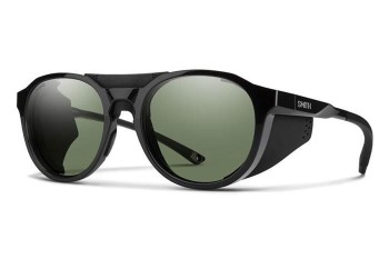 Sonnenbrille Smith VENTURE 807/L7 Polarized Rund Schwarz