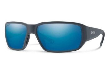 Sunglasses Smith HOOKSET RIW/QG Polarized Rechteck Grau