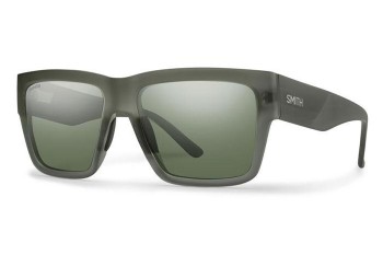 Sonnenbrille Smith LINEUP B59/L7 Polarized Rechteck Grün