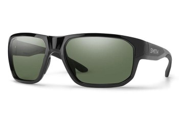 Sunglasses Smith ARVO 807/L7 Polarized Oval Schwarz