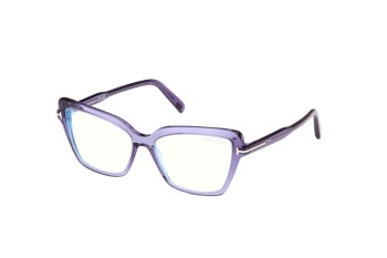 Glasses Tom Ford FT5948-B 081 Cat Eye Lila