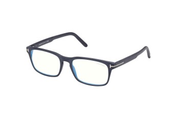 Brillen Tom Ford FT5938-B 091 Quadratisch Blau