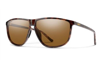 Sonnenbrille Smith MONOLAKE 086/L5 Polarized Oval Havanna