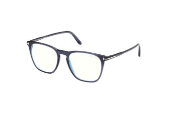 Glasses Tom Ford FT5937-B 090 Rechteck Blau