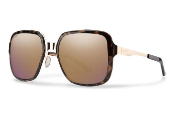 Sonnenbrille Smith AVELINE WR9/9V Quadratisch Havanna