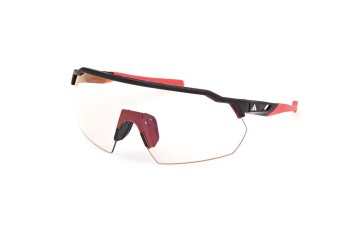 Sonnenbrille Adidas Sport SP0093 02L Monoscheibe | Shield Schwarz